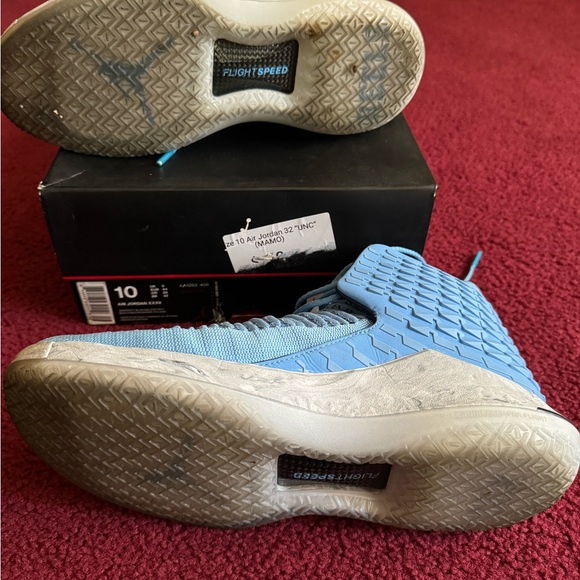 Jordan 32 UNC size 10.0 - Picture 9 of 12
